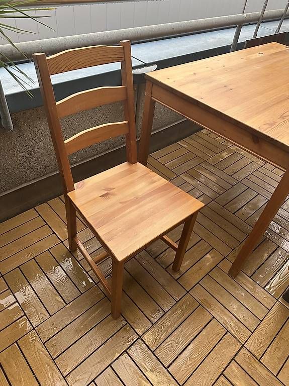 Ikea Tischset: IKEA JOKKMOKK Tischset mit 4 Stühlen – Gebraucht aus Basel von kruepi 2
