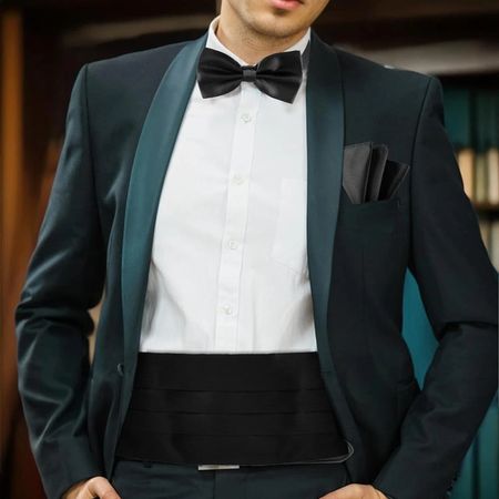 Verstellbar Kummerbund Satin Herren Veranstaltungen Formelle