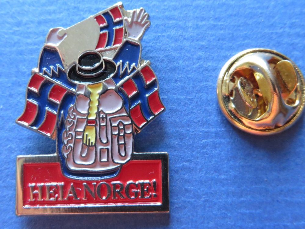 Pins Pin Norwegen Heia Norge Flagge LÄnder Tourismus Kaufen Auf