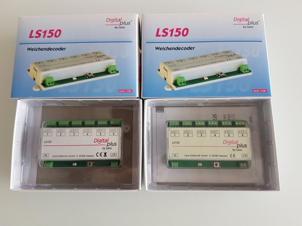LENZ Schaltempfänger/Weichendecoder LS150 (Neu (gemäss Beschreibung ...