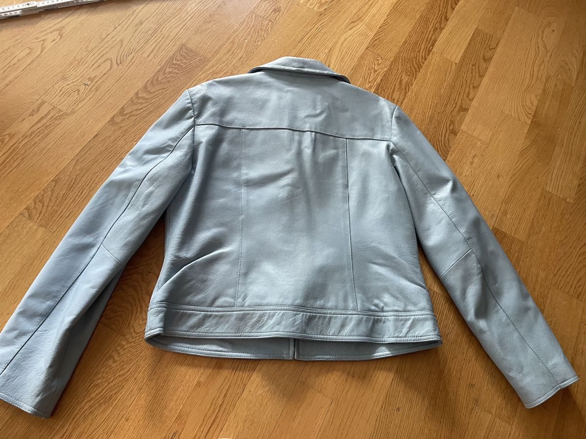 Giacche: Jacke Elements Lederjacke hellblau Gr. 42 – Nuovo (secondo la descrizione) da Rüschlikon venduto da leo_mwz2 3