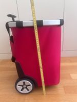 Shopping Trolley Rollator Rot mit Teleskopgriff guter Zus...
