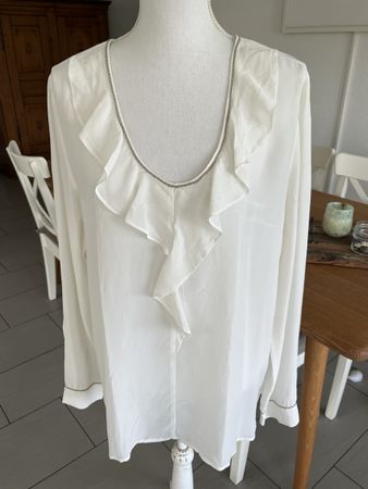Nile Bluse weiss Gr. L