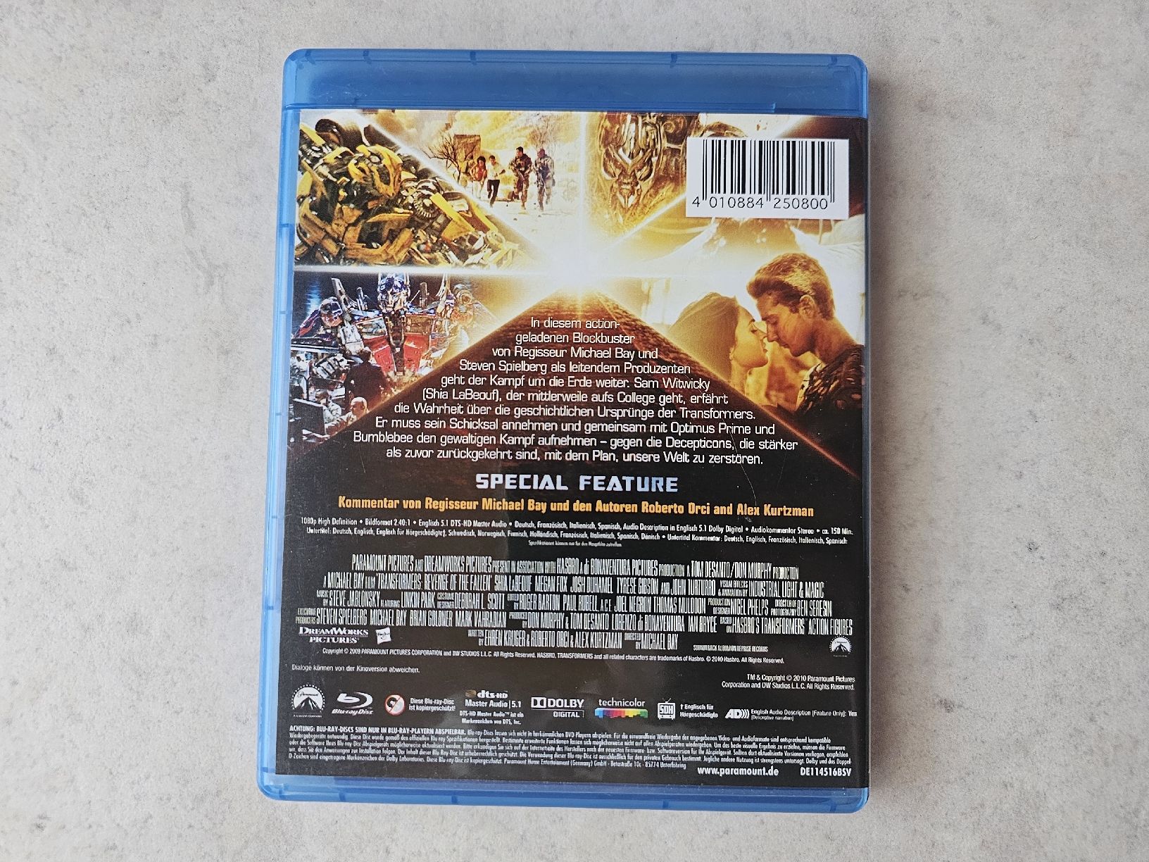 Tutti i DVDs: Transformers  -  Die Rache  /  Bluray – Usato da Schneisingen venduto da backstore24 1