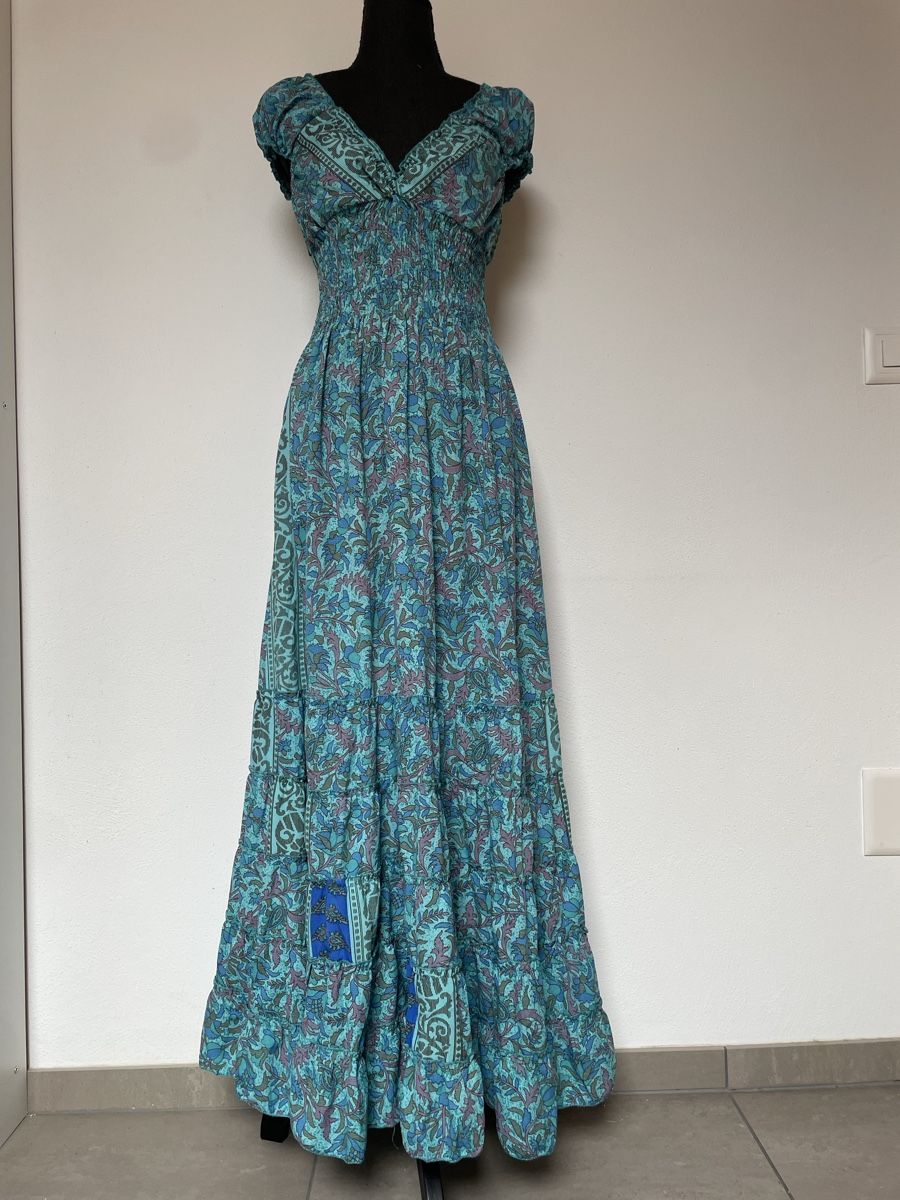 Vestiti: Boho Maxi Stufenkleid mit Seide – Nuovo (secondo la descrizione) da Sigriswil venduto da ck56