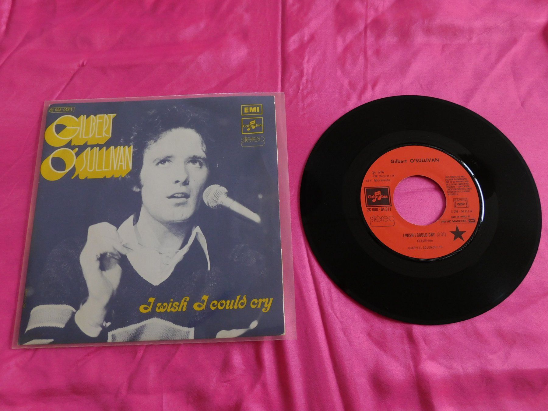 Dischi in vinile: Gilbert O'Sullivan – I Wish I Could Cry – Usato da Emmenbrücke venduto da lamorak