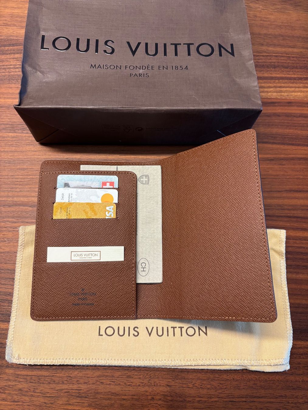Louis Vuitton Brieftaschen: Louis Vuitton Pocket Organizer Canvas Kartenetui – Neu und originalverpackt aus Zürich von Axelf2 6