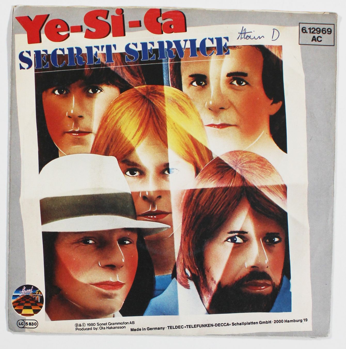 Dischi in vinile: 7" SECRET SERVICE - YE-SI-CA 1980 – Usato da Brüttisellen venduto da Collector-Corner 2