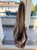 Welpen-Tragetasche bis 5kg, Farbe Taupe – kaum benutzt