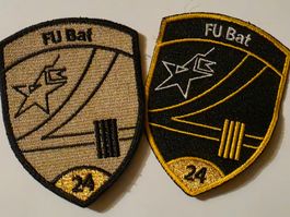 FU Bat 24 Stab Gold Tenue A UND B B mit Klett