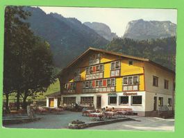 Wasserauen, Gasthaus "Alpenrose" im Schwendetal