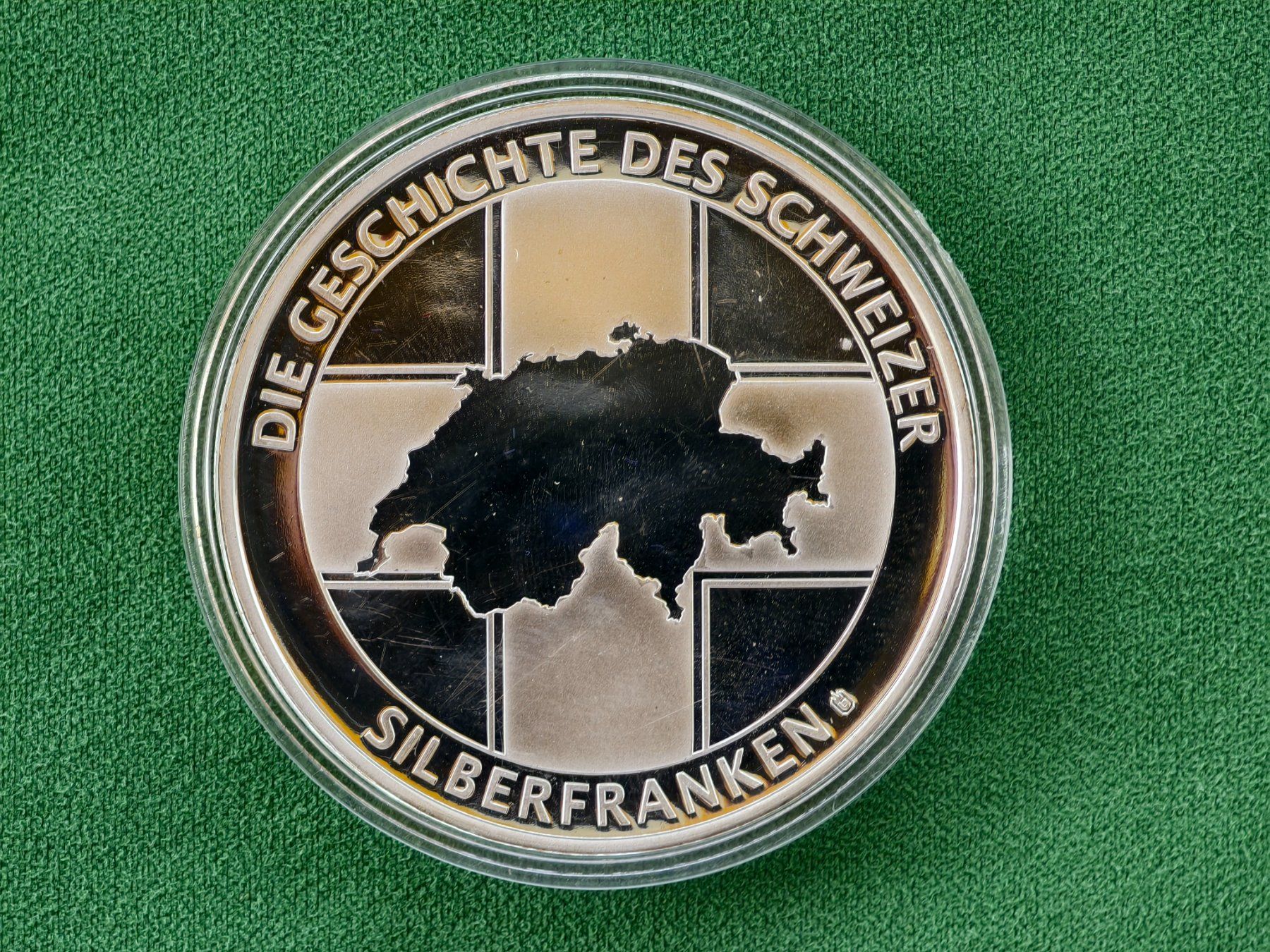 Medaillen: Silberfranken Geschichte der Schweiz Robert Walser – Gebraucht aus Aesch BL von steve_weil 1