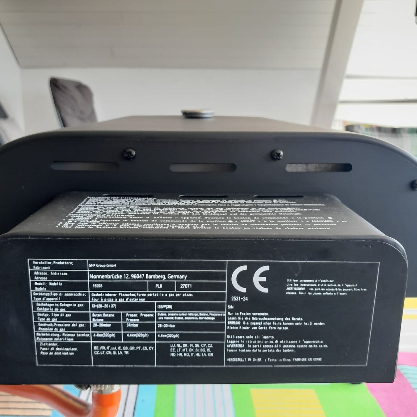 Pizzaofen: Gasbetriebener Pizzaofen – Gebraucht aus Lommiswil von Marianne9 4