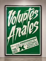 Affiche érotique 1970's