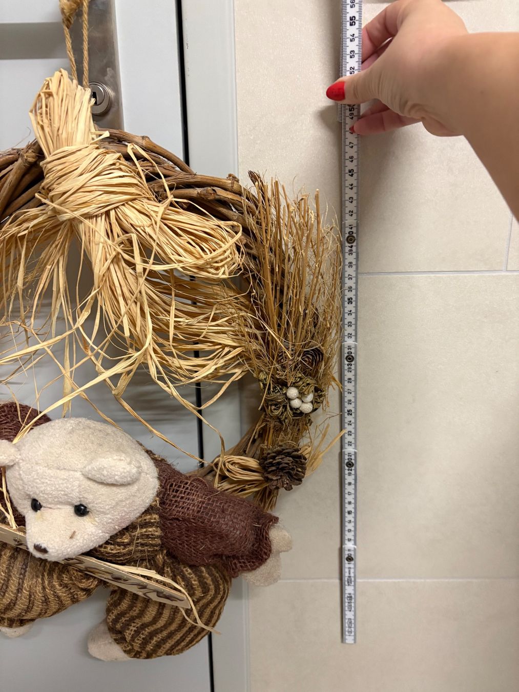 Tutte le decorazioni: Türkranz mit Teddybär - Welcome! – Usato da Basel venduto da Tierschutz-Flohmi 4