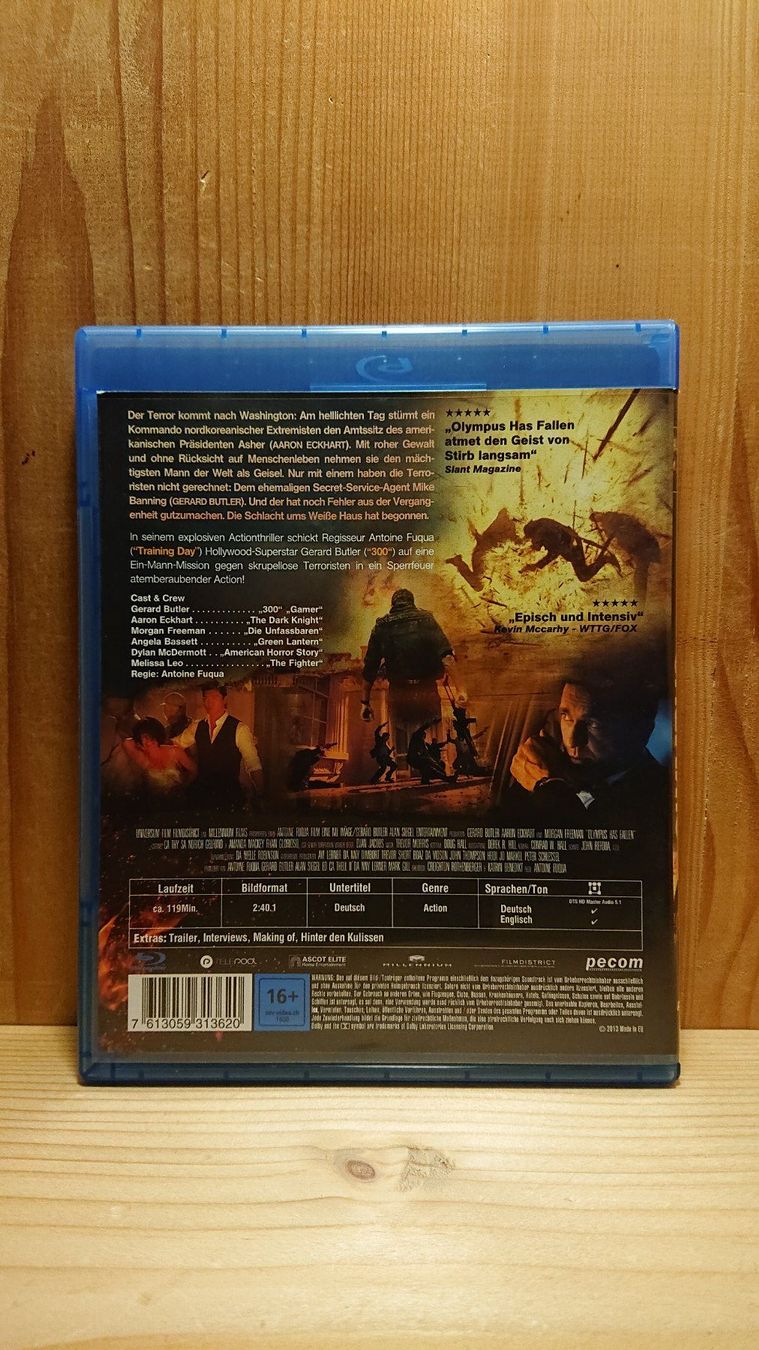 OLYMPUS HAS FALLEN Blu Ray (Gebraucht) in Wilderswil für CHF 2 5 mit