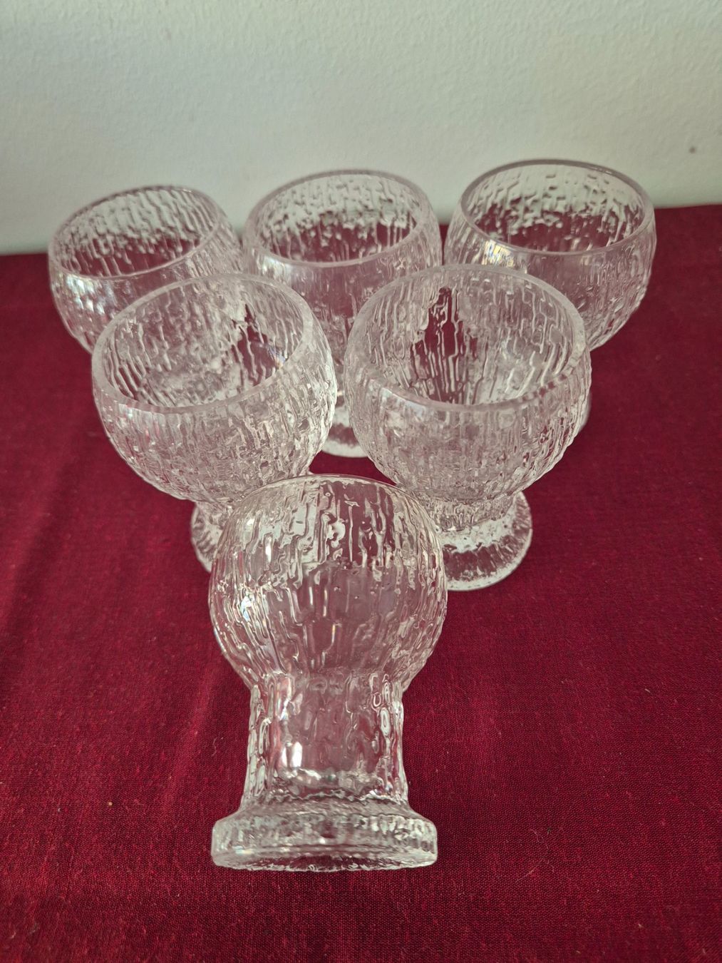 Iittala Bicchieri: IITTALA Kekkerit Timo Sarpaneva – Usato da Oberdiessbach venduto da Finland1977 3