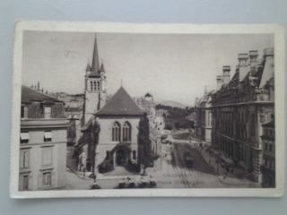 Cartoline postali: Lausanne Place St. Francois – Usato da Sargans venduto da nicsam1815
