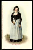 Bern, Frau in Tracht aus dem Simmenthal