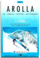 Skitourenkarte 1:50'000 283 Arolla