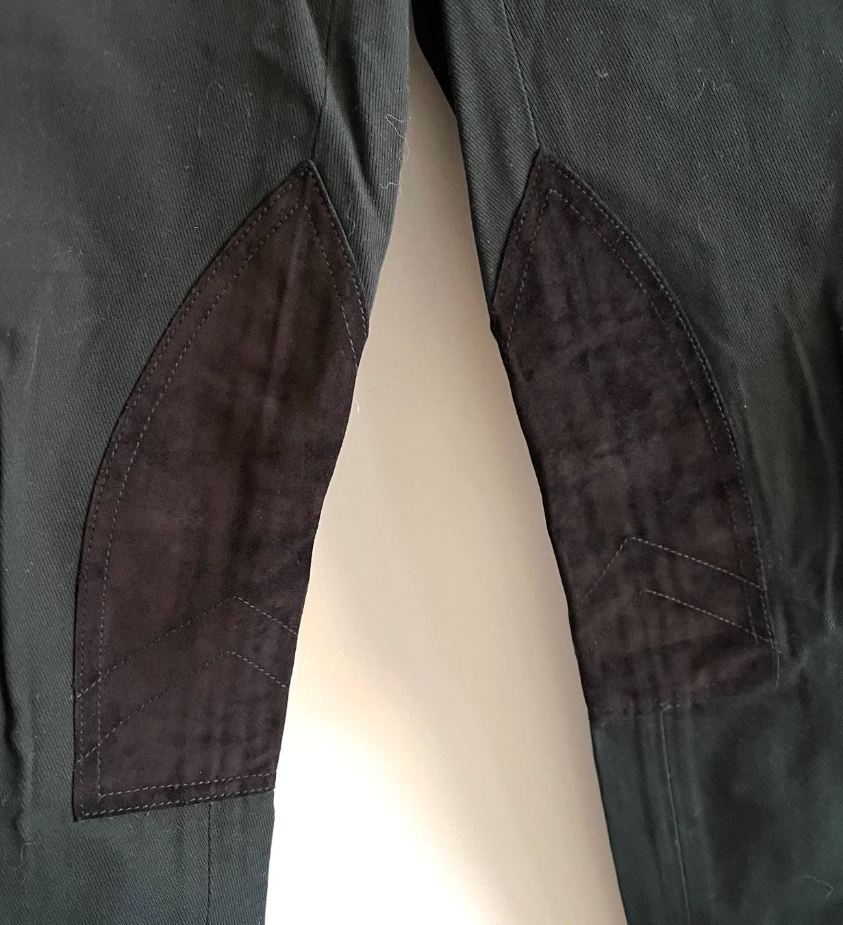 Ralph Lauren Pantaloni: Ralph Lauren forest green riding trousers – Usato da Zürich venduto da aliiix 3