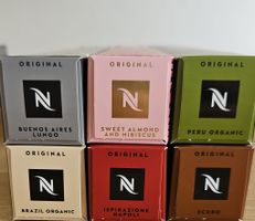 Nespresso Kapseln Original, 6 Stangen verschiedene Sorten
