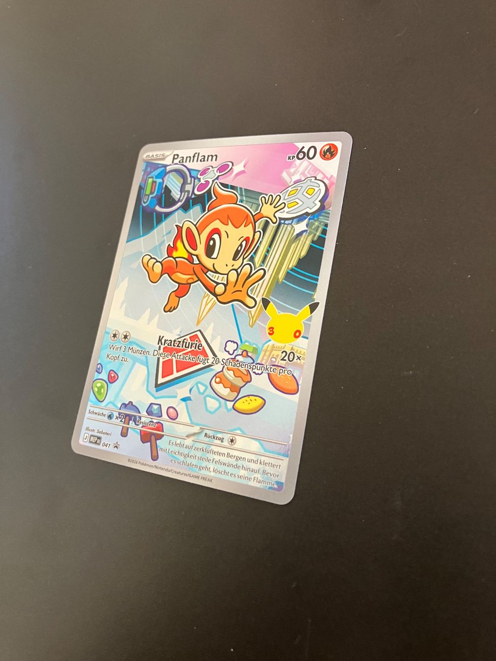 Pokémon Carte collezionabili: Panflam - Erste Partner Illustrations Kollektion DE Serie 1 – Nuovo (secondo la descrizione) da Zürich venduto da Lunter 2