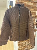 Lederjacke Braun M