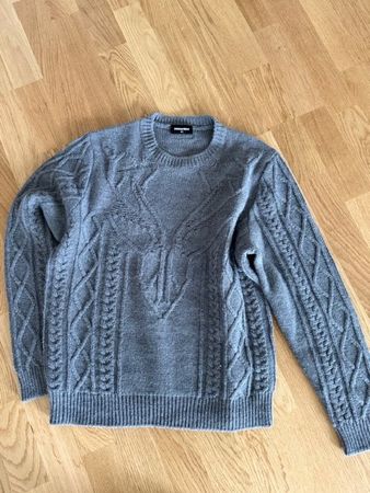 Strickpullover Disquared2 Wolle Gr.176, New