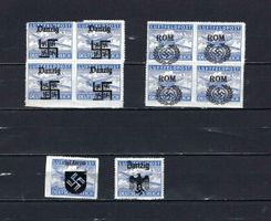 Luftfeldpost mit Aufdruck **