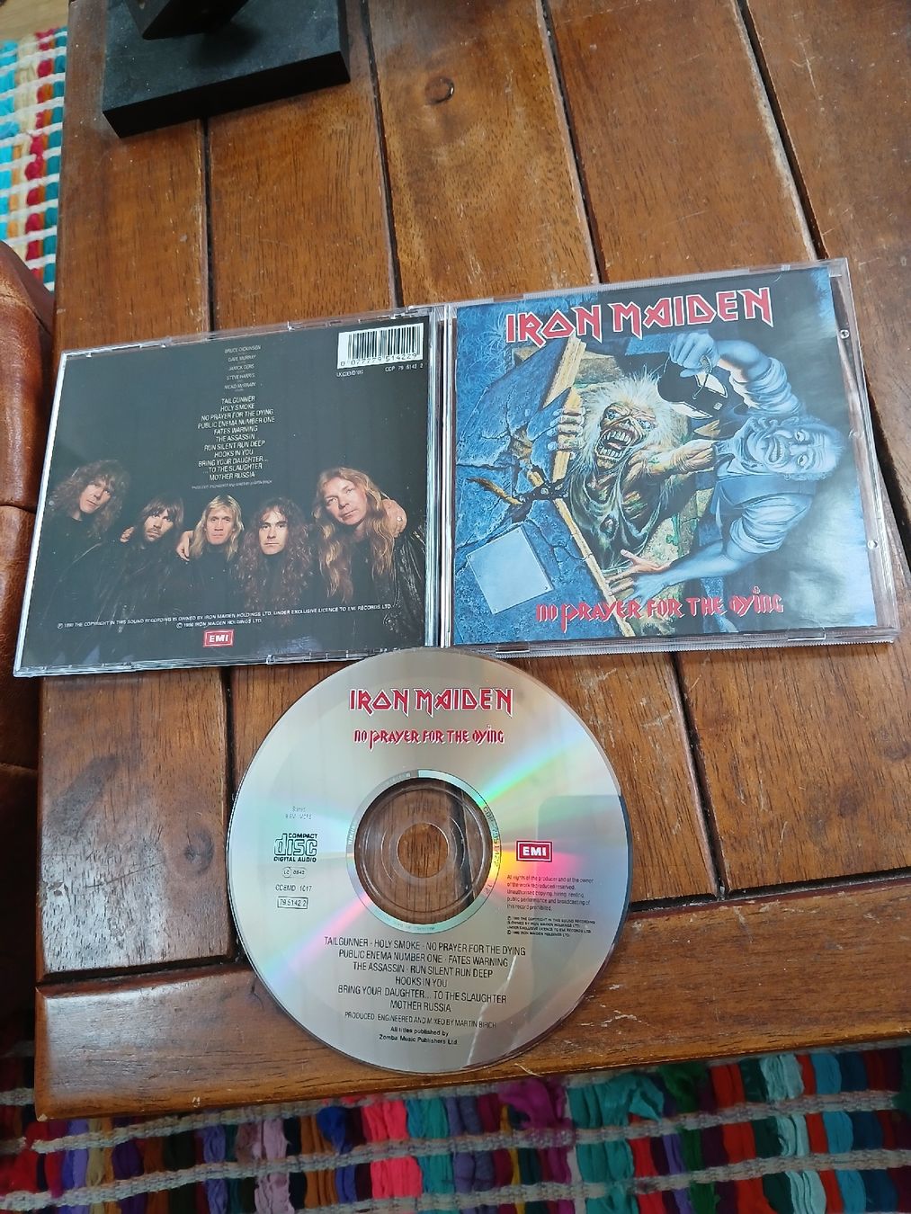 CDs: Iron Maiden- no prayer... – Gebraucht aus St-Cergue von VeganWarrior