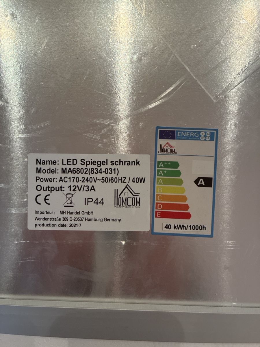 Spiegelschränke: Badezimmer-Spiegel LED – Neu und originalverpackt aus Esslingen von HP1973 2