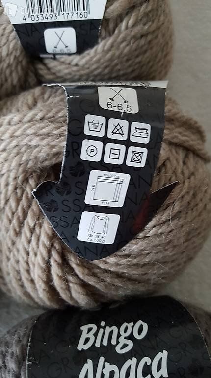 Wolle: Wolle Bingo Alpaca, Lana Grossa – Gebraucht aus Schönengrund von lia_t65g 2