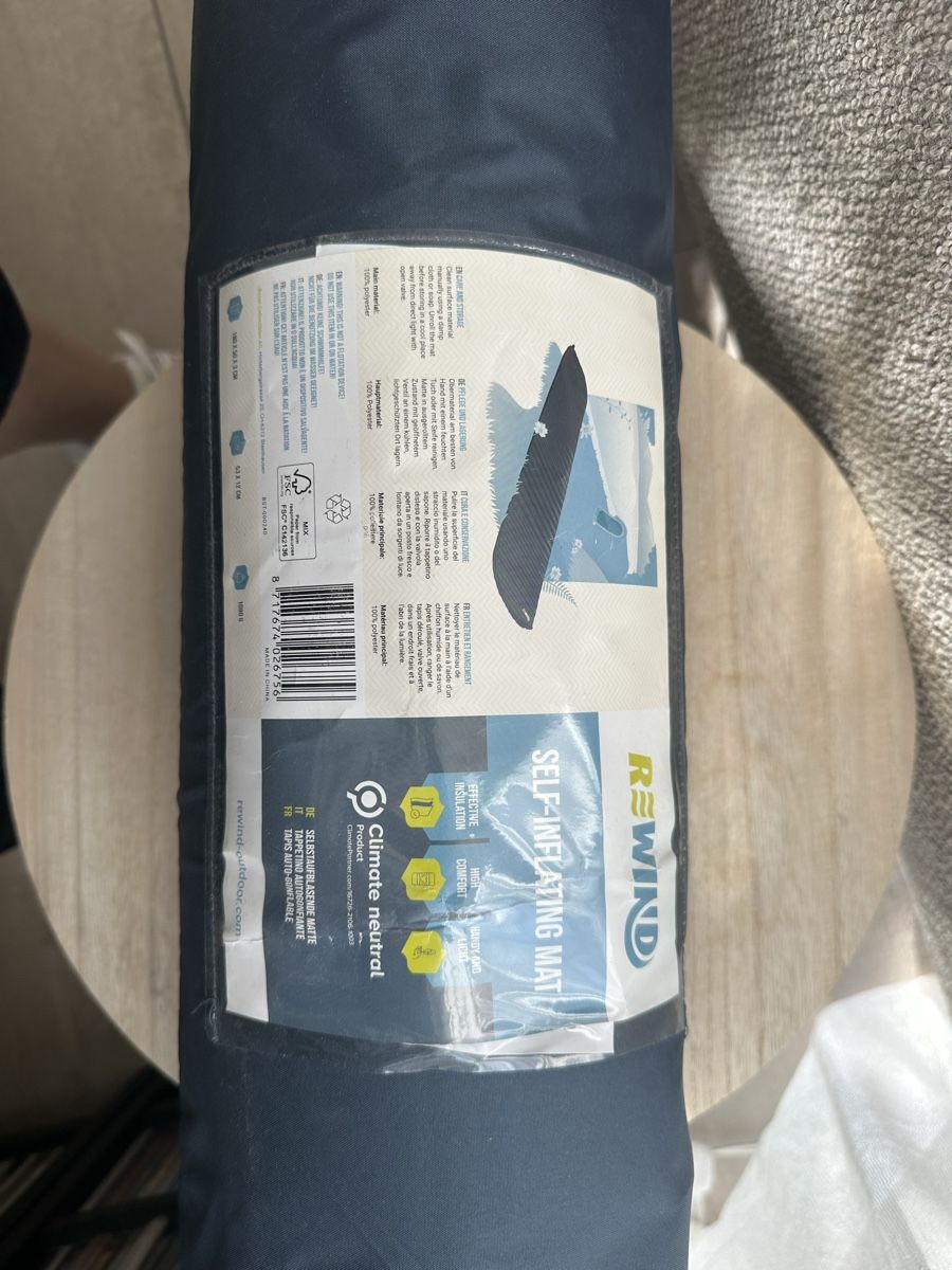 Materassi: RE-WIND Self-Inflating Mat 180x50x3cm – Nuovo e nell'imballaggio originale da Dietlikon venduto da DimitraS