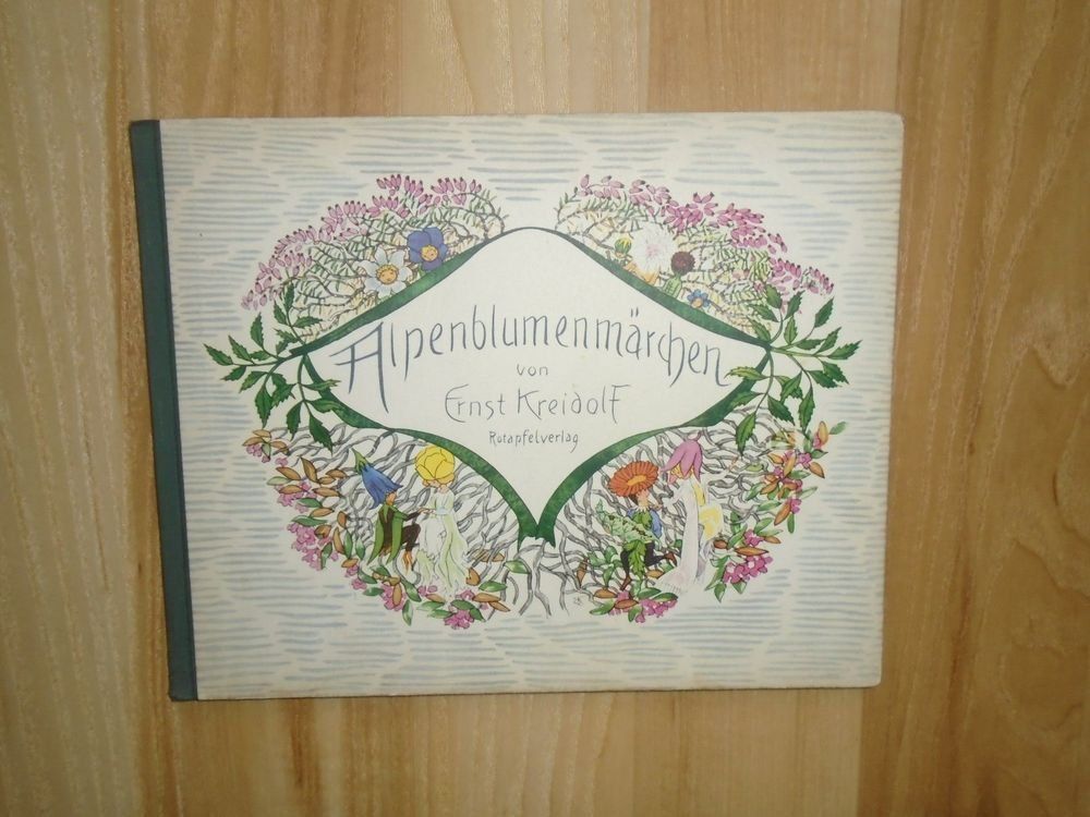 Libri: Alpenblumenmärchen E. Kreidolf 1953 – Usato da Binningen venduto da blackhorse08