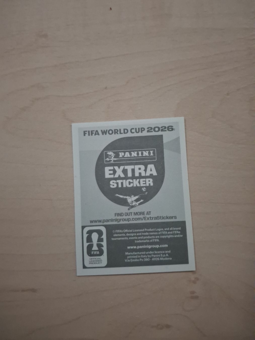 Panini Carte collezionabili: Cody Gakpo Extra sticker Bronze Version Panini WM 2026 – Nuovo (secondo la descrizione) da Rumlikon venduto da Schnaeppchenkoenigin 1