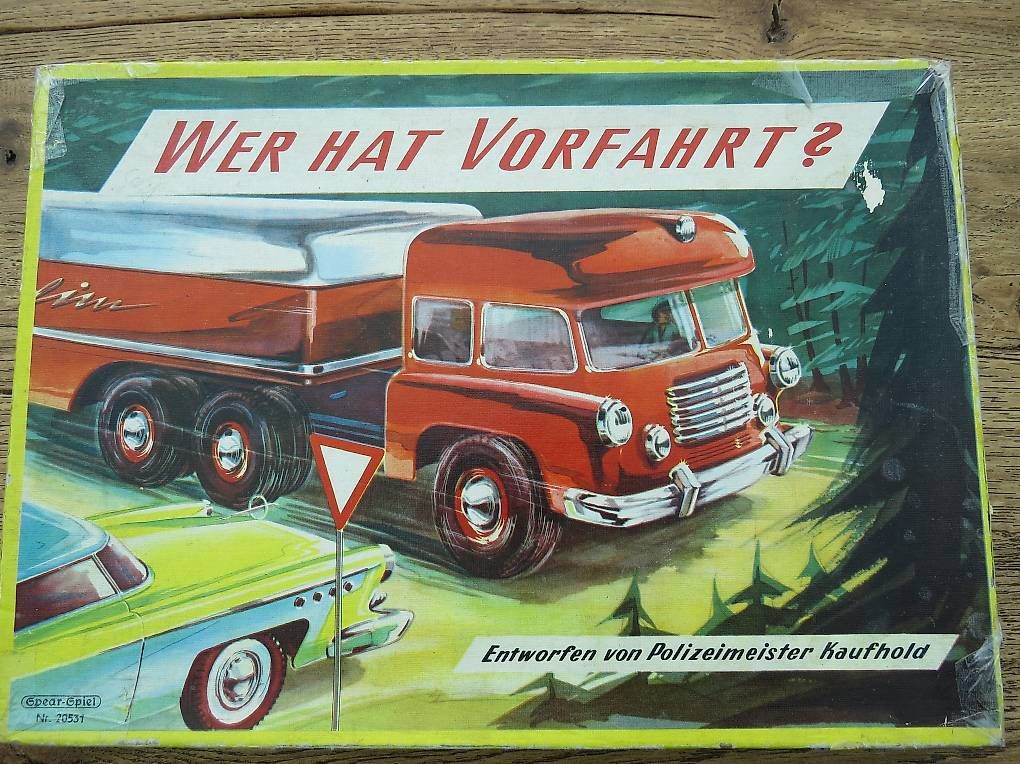 Giochi: Altes Spiel "Wer hat Vorfahrt" – Usato da Riedt b. Erlen venduto da Shila2008