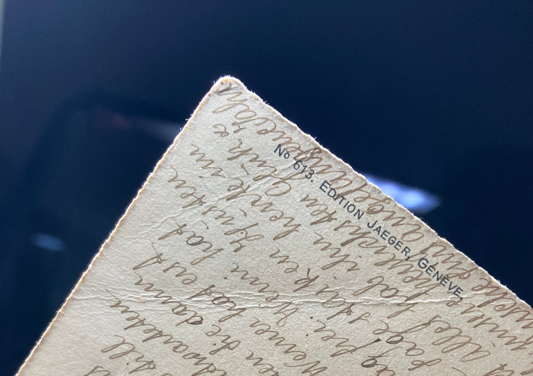 Cartoline postali: Kippel, Lötschental, 1920 (defekt, Mängel!) – Difettoso da Lenzburg venduto da fh1 3