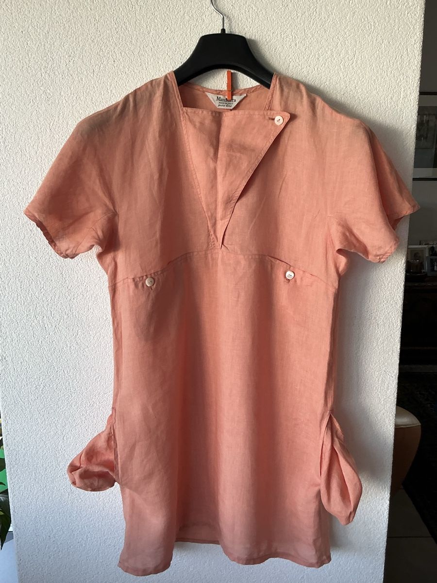 Max Mara Robes: Max Mara Robe Lin Orange Taille M Bon Etat – D'occasion à Corminboeuf par Dewede