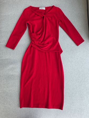 Chiara Boni – La Petite Robe | Red Stretch Dress - size CH38