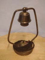 Lampe de table laiton ancienne à balancier Vintage 