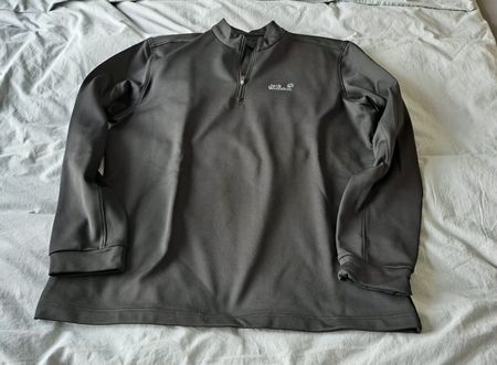 Jack Wolfskin Pullover Herren Grau Grösse xxL Top Zustand!