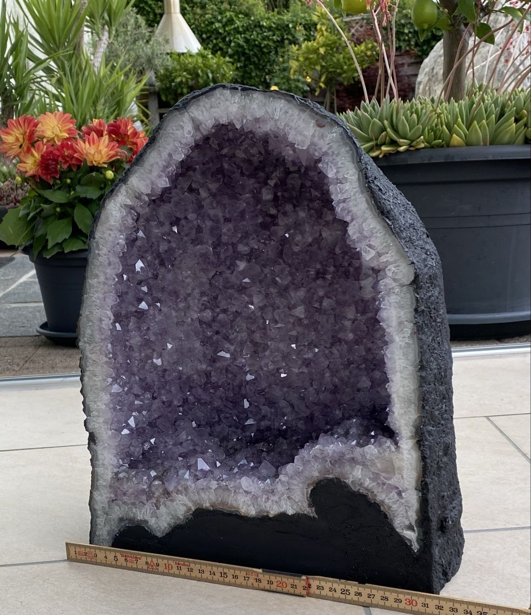 Minerali & Pietre curative: Grosse wunderschöne Amethyst Druse – Usato da Selzach venduto da 321compac 5