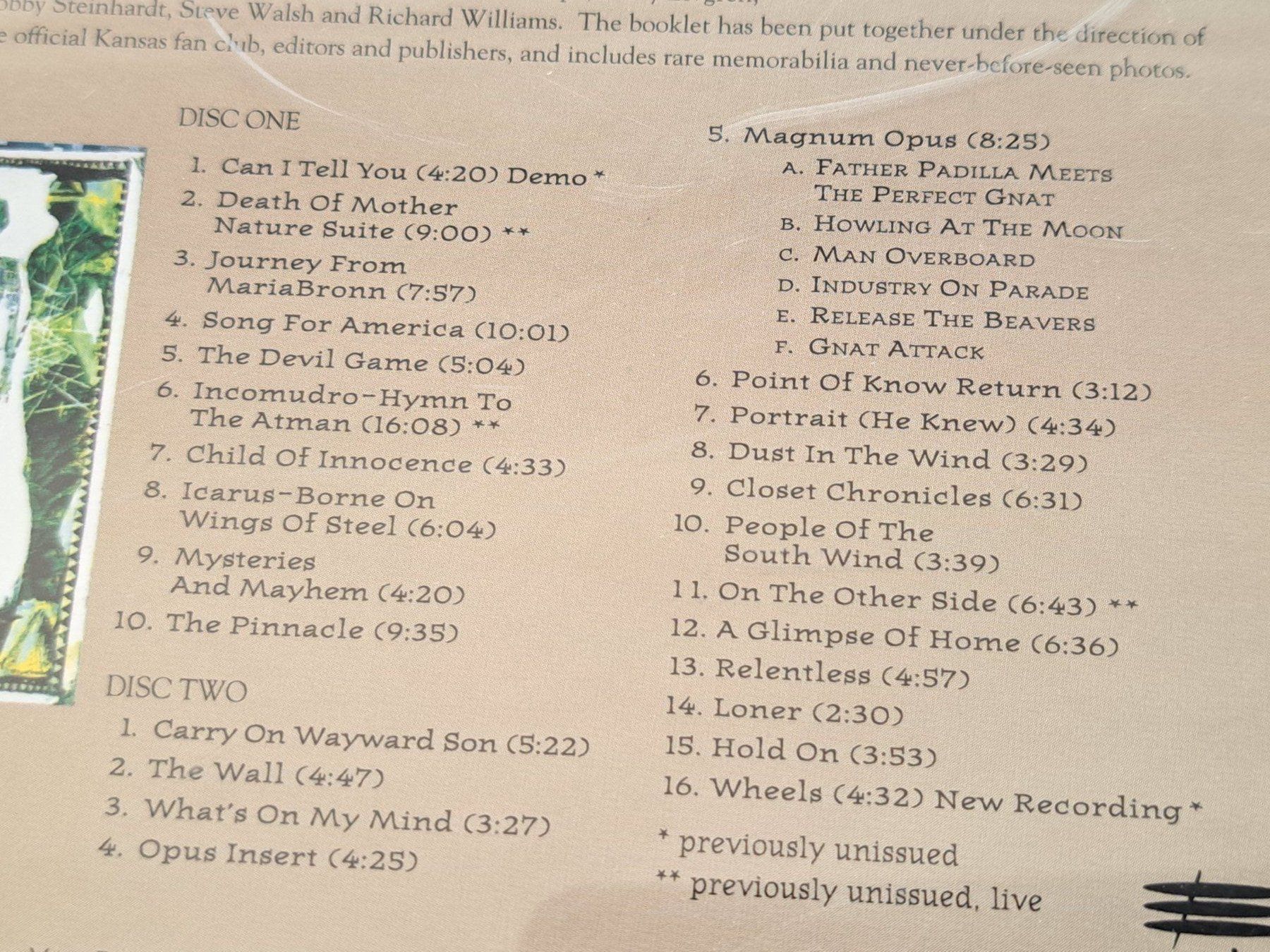 CDs: CD Kansas – Kansas – D'occasion à Pully par bro_n52j 2