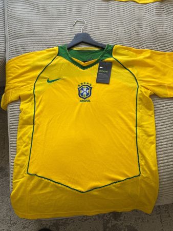 Brasilien National Mannschaft RetroTrikot Nike Vintage