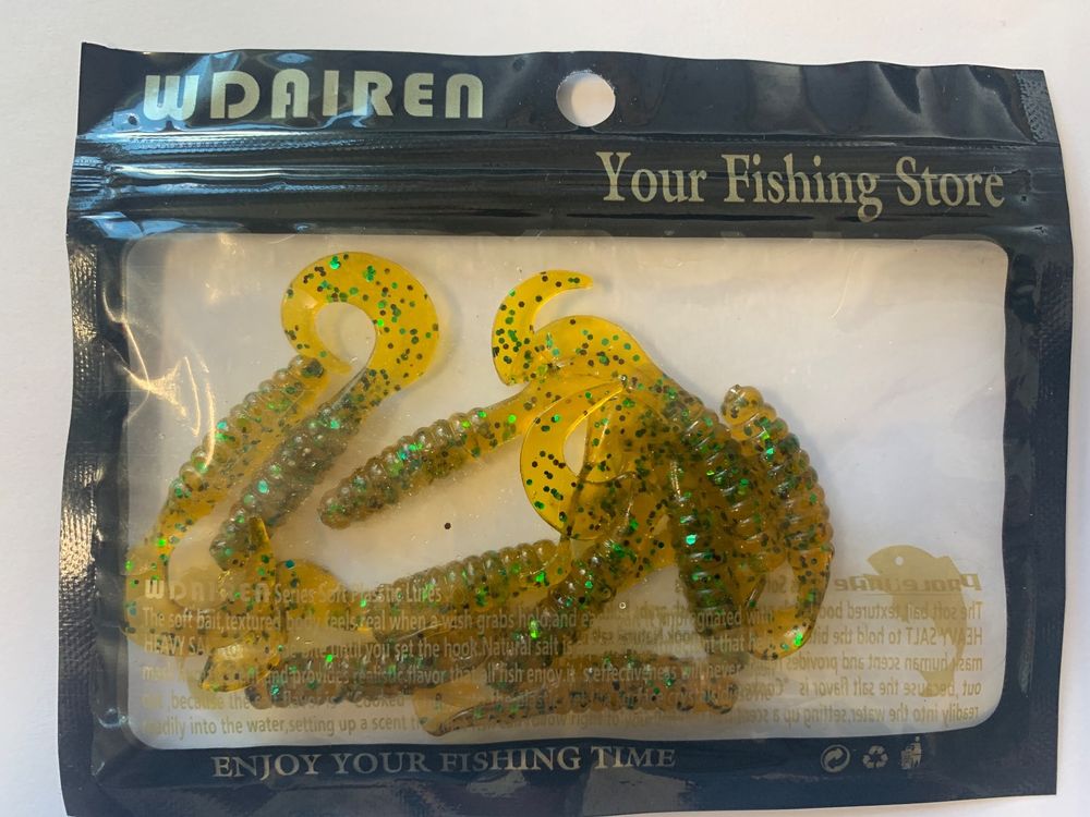 Leurres Souples Silicone Grenouille 2 Pièces - Double Hameçon, 9 Cm, Pour Bass, Truite, Brochet En Eau Douce/Mer - 3