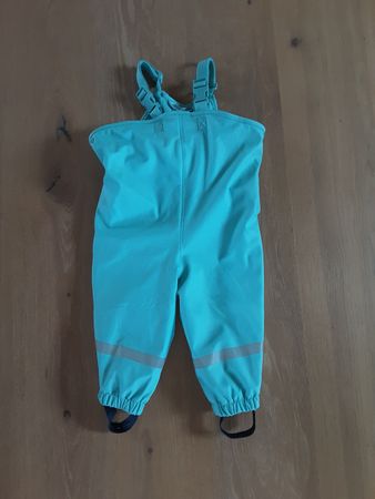 Matschhose/Regenhose Gr.86/92  sehr wenig getragen! 