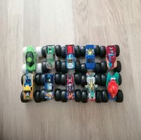 Set 10 macchinine Hot Wheels Monster Trucks lotto 14 pcs