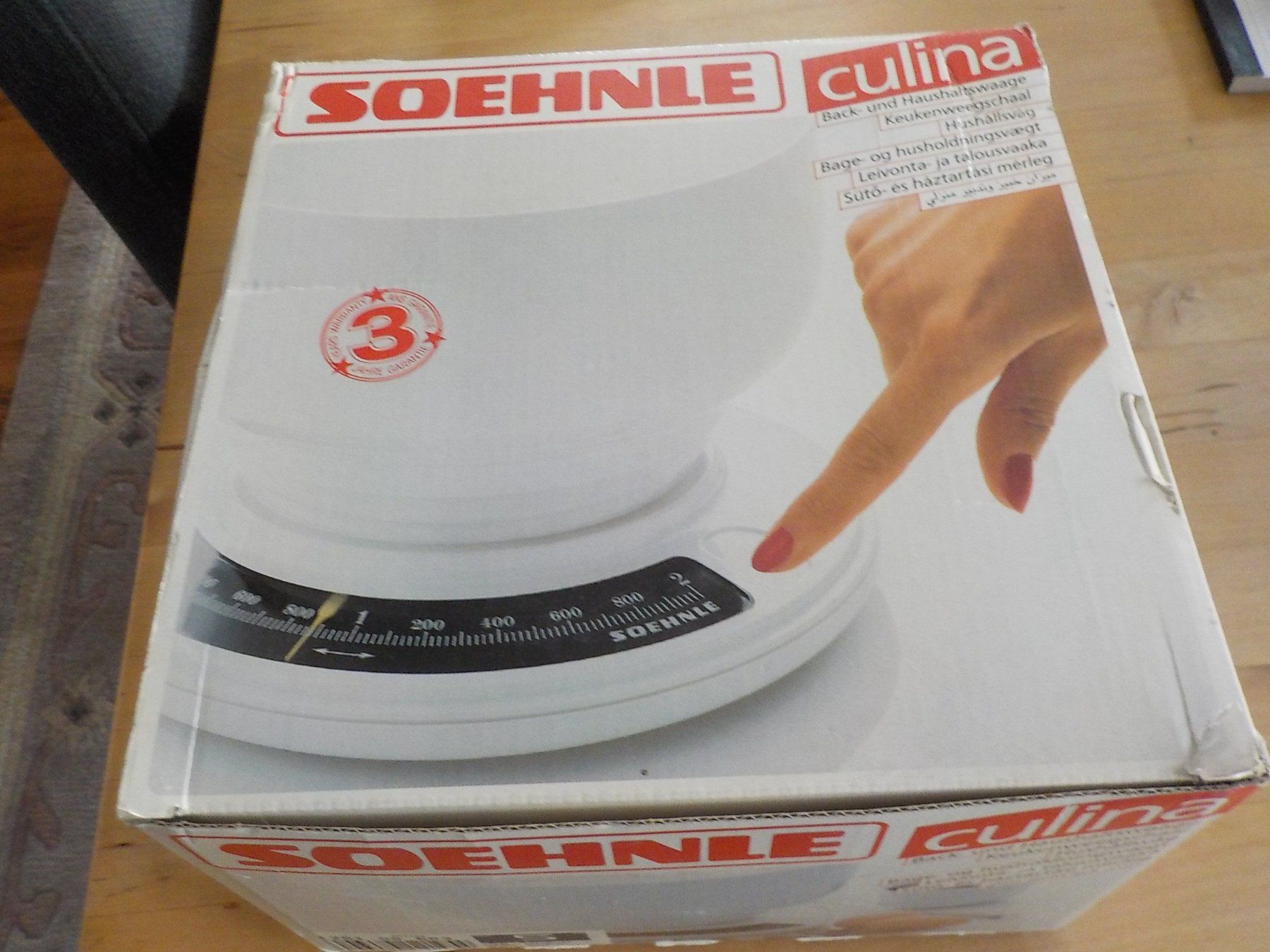 Soehnle Bilance da cucina: Küchenwaage Söhnle – Nuovo e nell'imballaggio originale da Montlingen venduto da Tasti