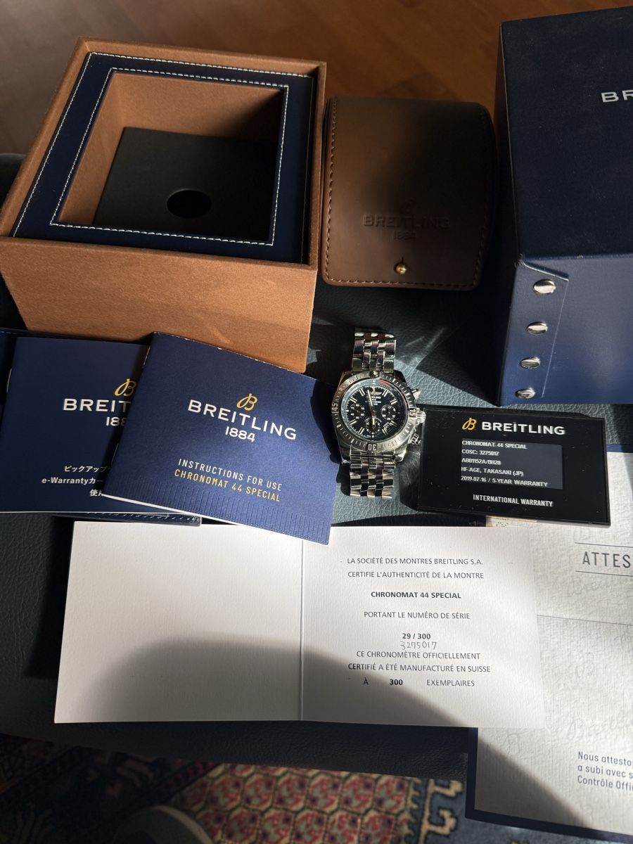 Breitling Montres: Breitling Chronomat 44 Spezial Full Set – D'occasion à Ueken par ming-wing 5